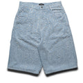 Purple Brand Textured Pearl Denim Shorts - Light Indigo