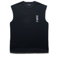 Purple Brand Pasted Wordmark Tank Top - Black