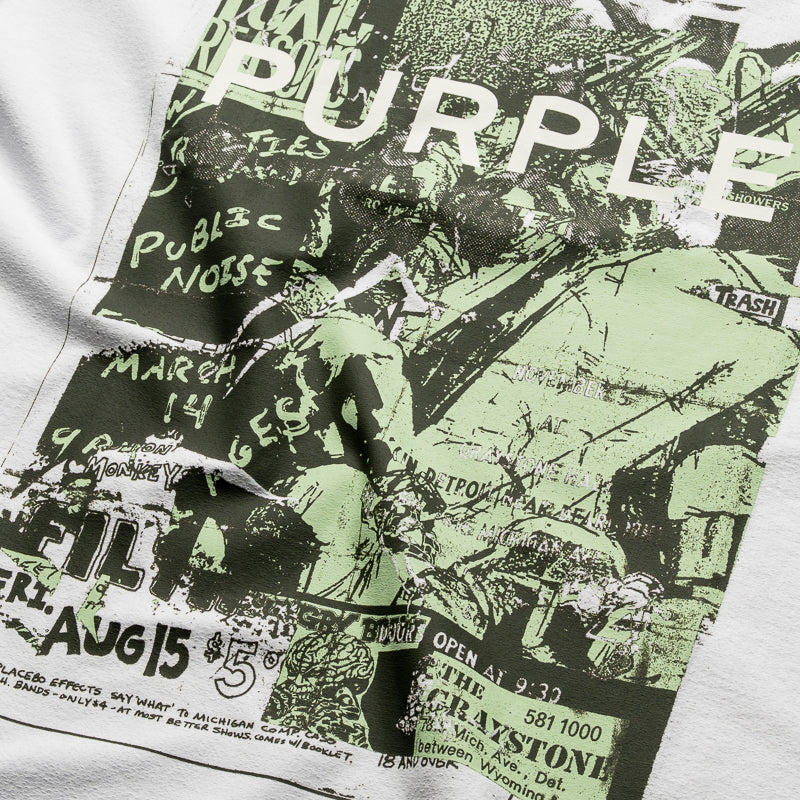 Purple Brand Noise Tank Top - White