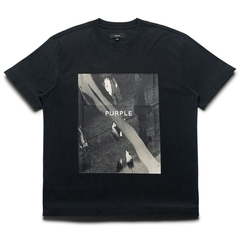 Purple Brand Warped Tee - Black