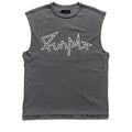 Purple Brand Voltage Script Tank Top - Grey