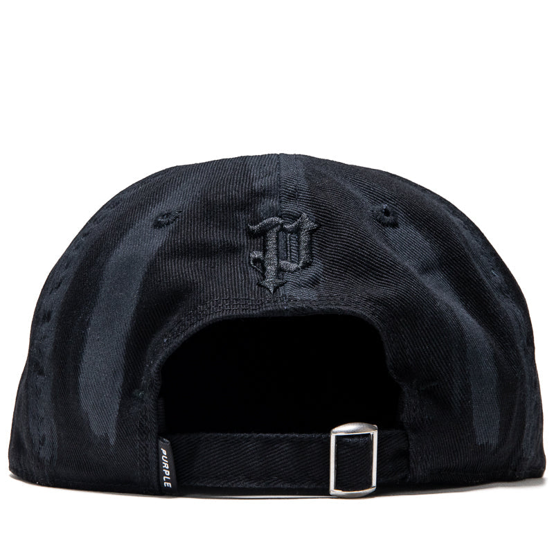 Purple Brand St. Violet Distressed Strapback - Black