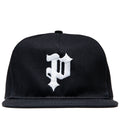 Purple Brand Gothic P Strapback - Black
