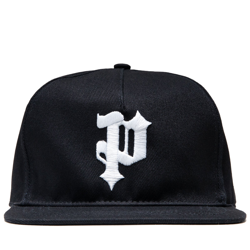 Purple Brand Gothic P Strapback - Black