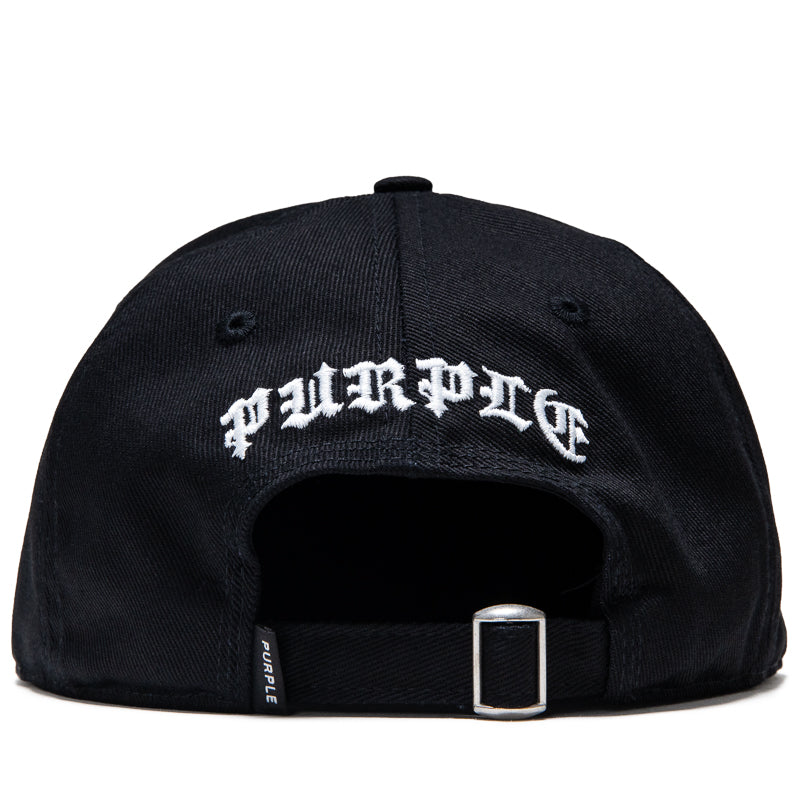 Purple Brand Gothic P Strapback - Black
