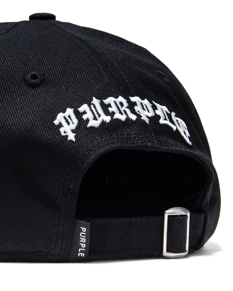 Purple Brand Gothic P Strapback - Black