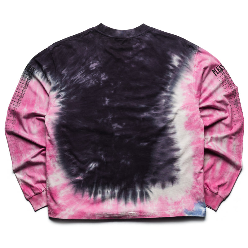 Pleasures Blurred L/S Tee - Tie Dye