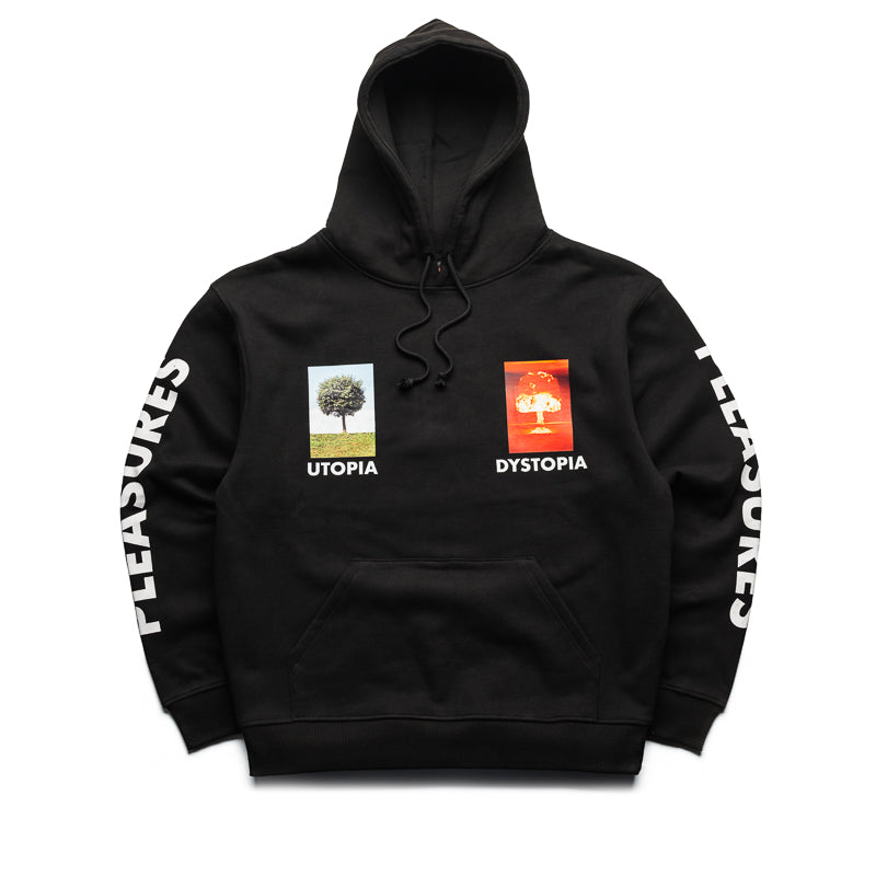 Pleasures Somewhere Hoodie - Black