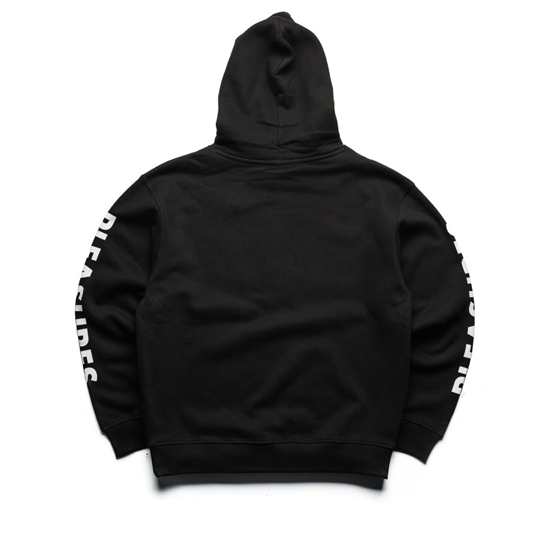 Pleasures Somewhere Hoodie - Black