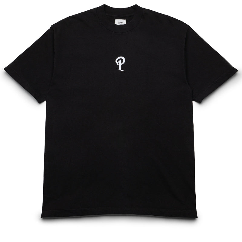 Politics Center P Logo Tee - Black