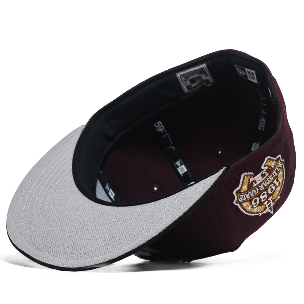 New Era x Politics Houston Astros 59FIFTY Fitted - Maroon/Black