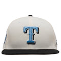 New Era x Politics Texas Rangers 59FIFTY Fitted - Chrome/Black