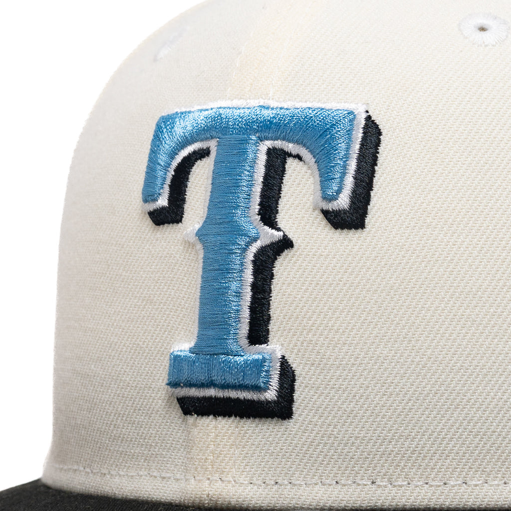 New Era x Politics Texas Rangers 59FIFTY Fitted - Chrome/Black