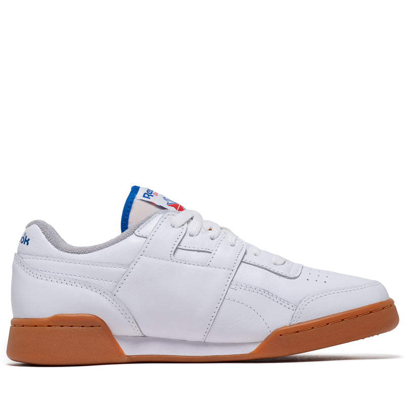 Reebok Workout Plus - White/Vector Blue