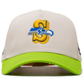Reference Marihawks Snapback - Cream/Neon
