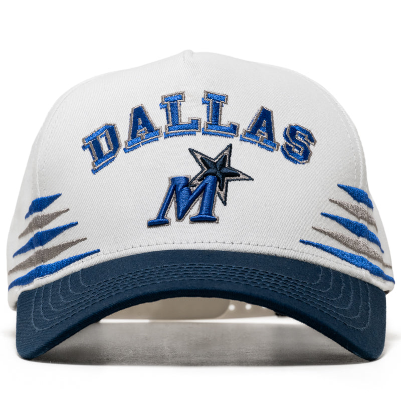 Reference Vintage Dallas Snapback - White/Navy