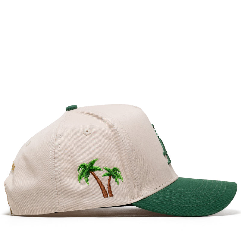 Reference Paradise LA Snapback - Cream/Green