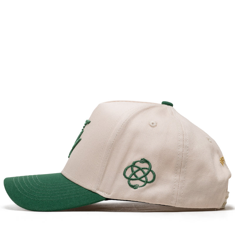 Reference Paradise LA Snapback - Cream/Green