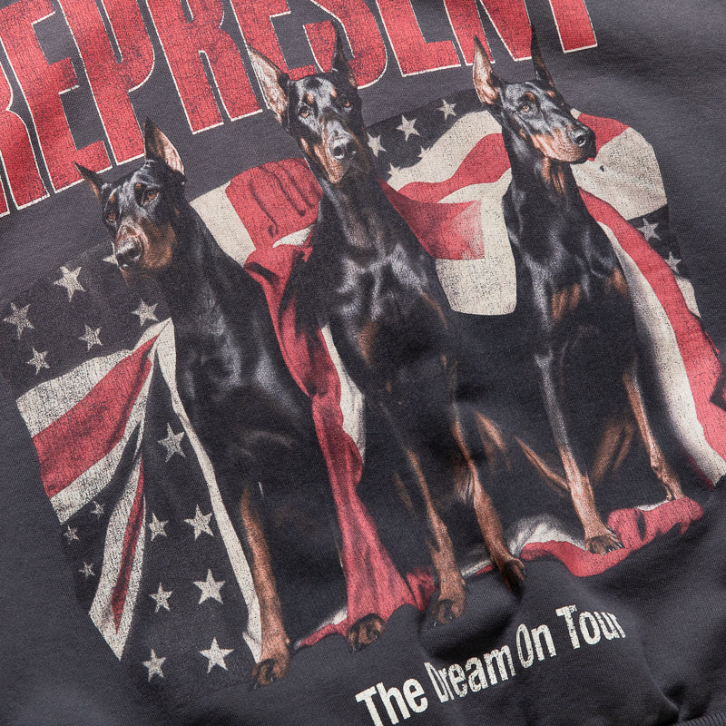 Represent Dream On Tour Hoodie - Sun Fade Grey