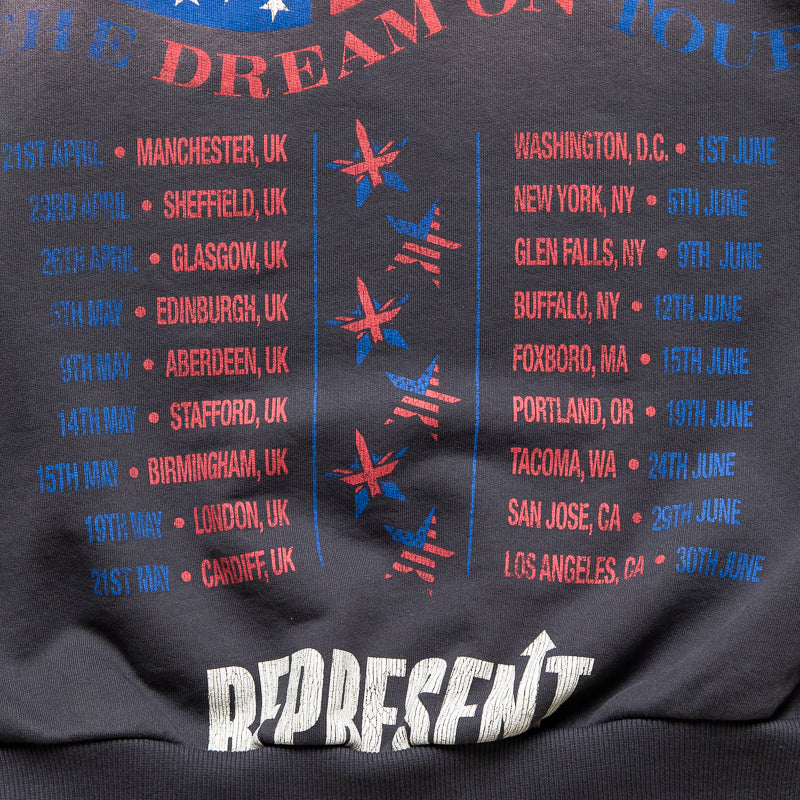 Represent Dream On Tour Hoodie - Sun Fade Grey