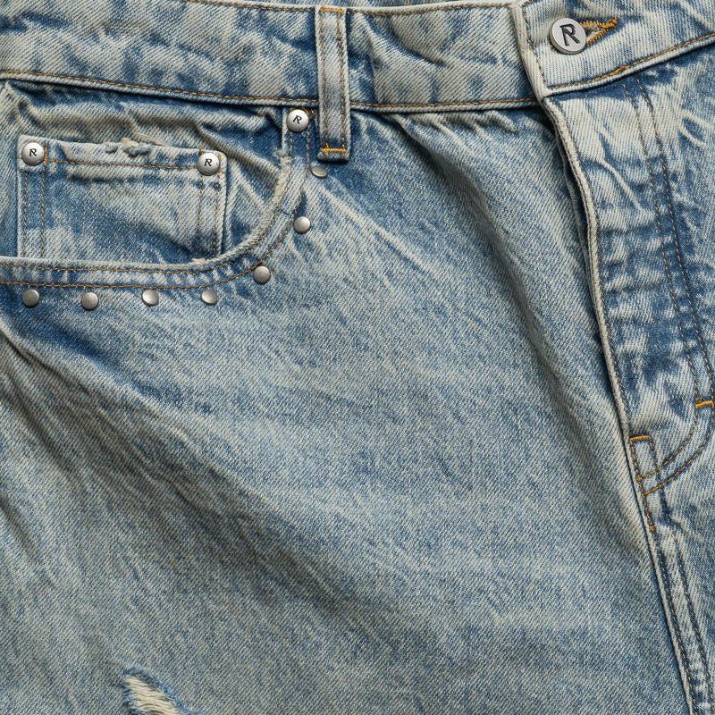 Guns N' Roses x Represent Denim Pants - Light Vintage Blue
