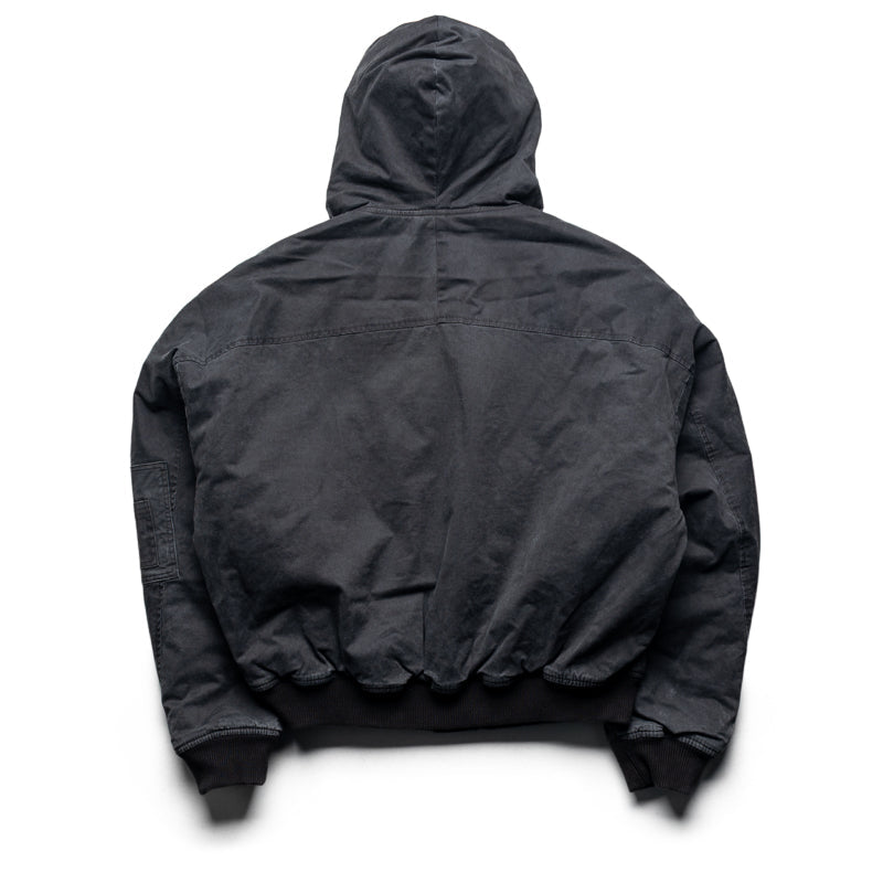 Represent Hooded Bomber - Washed Black