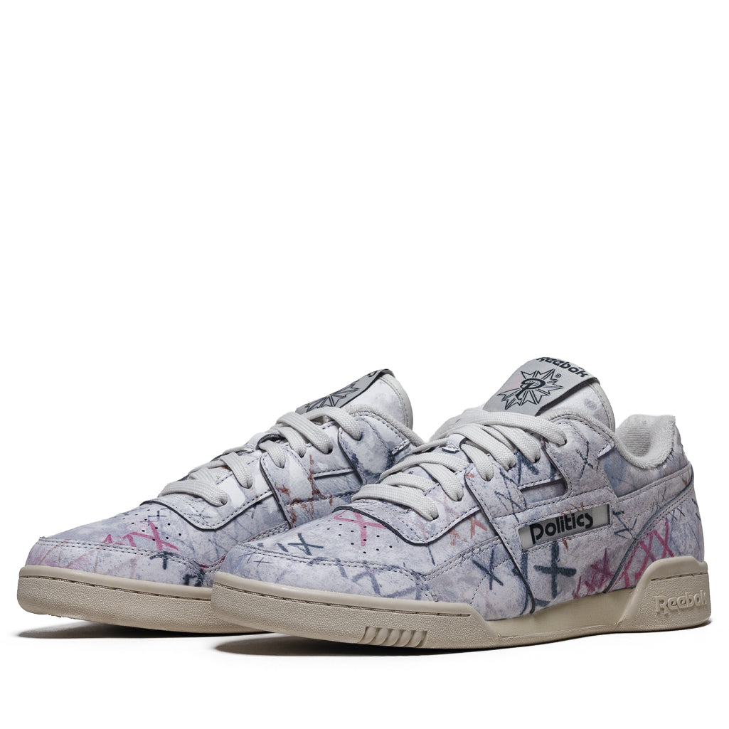 Politics x Reebok Workout Plus 'Wishing Ritual' - White/Alabaster