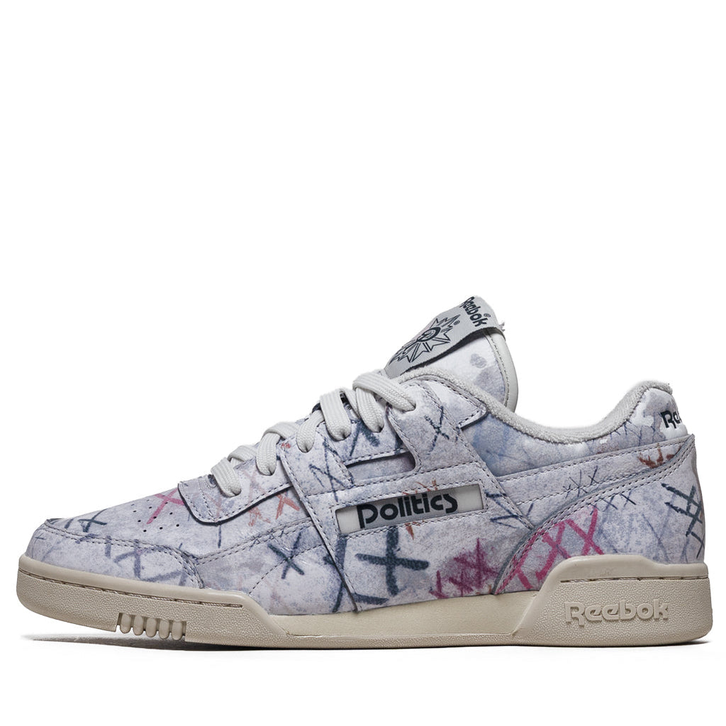 Politics x Reebok Workout Plus 'Wishing Ritual' - White/Alabaster