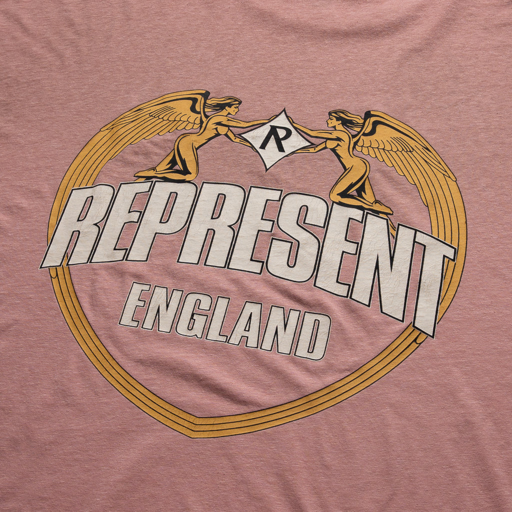 Represent Angel Border Tee - Quartz