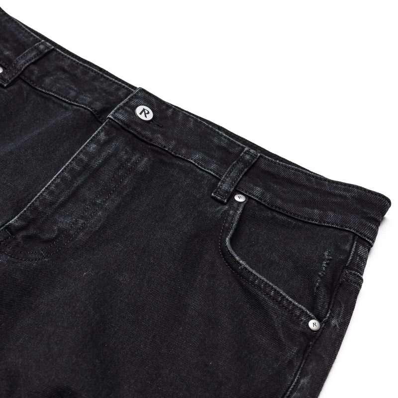 Represent R2 Straight Leg Denim Pants - Black