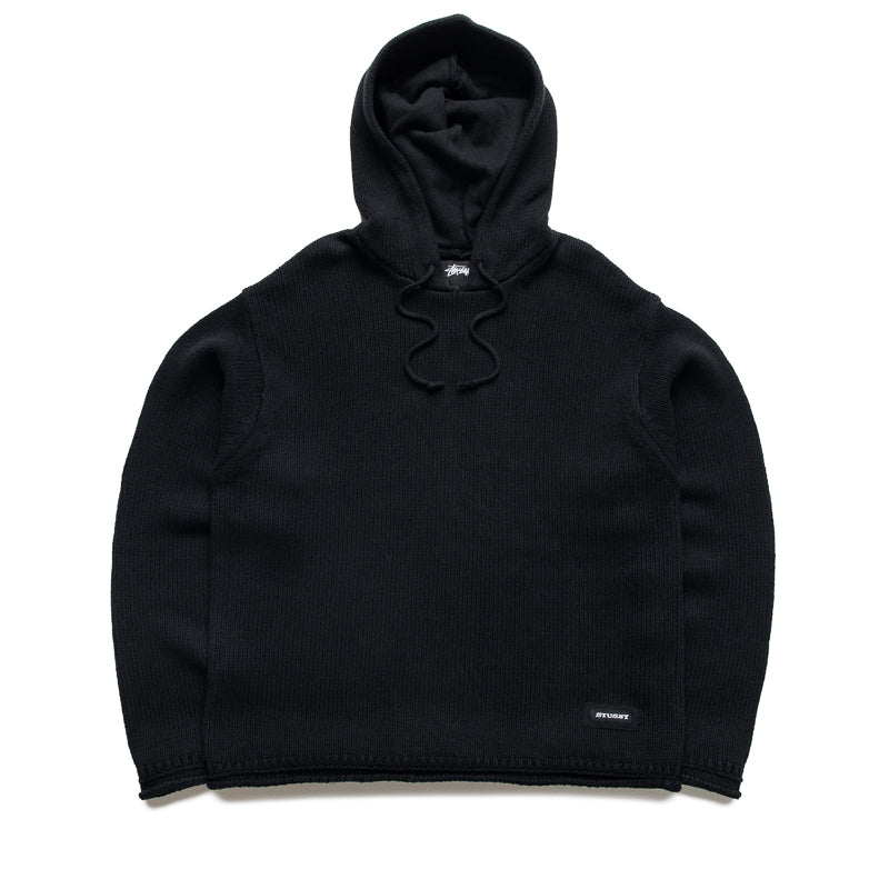 Stussy Beach Hooded Sweater - Black