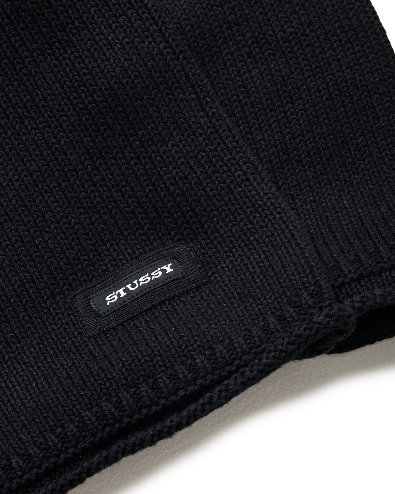 Stussy Beach Hooded Sweater - Black
