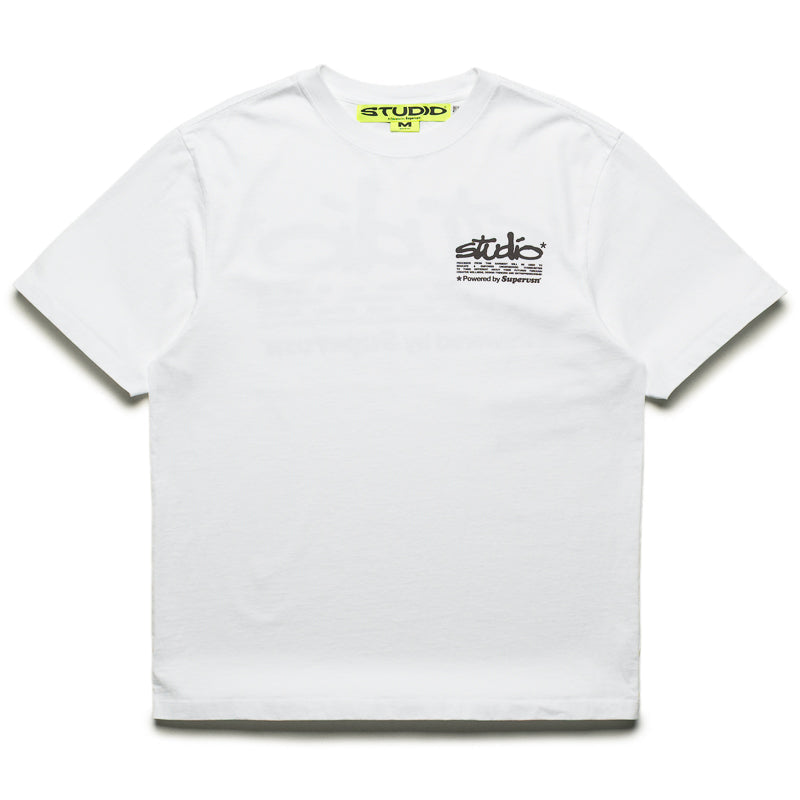Supervsn Studio Manifesto Tee - White