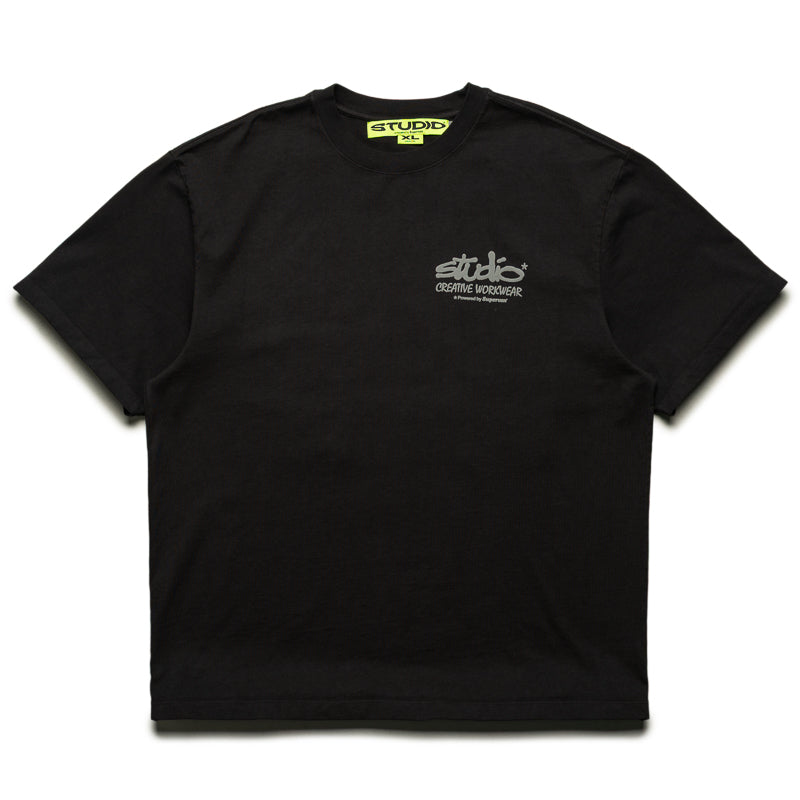 Supervsn Studio World Tee - Vintage Black