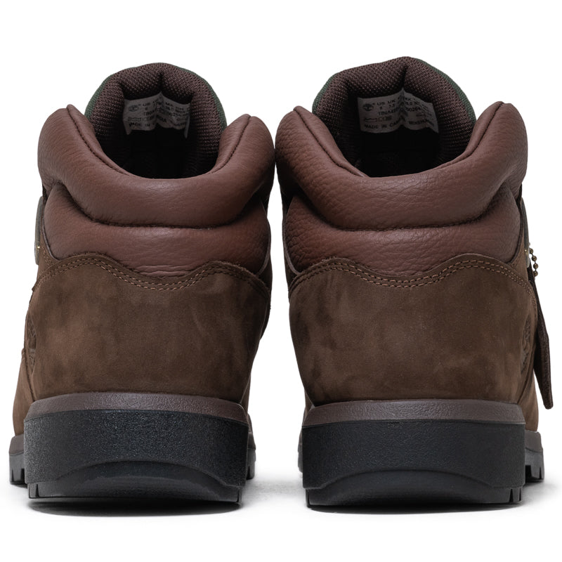 Timberland Re-Engineered Waterproof Field Boot - Dark Brown Nubuck/Green