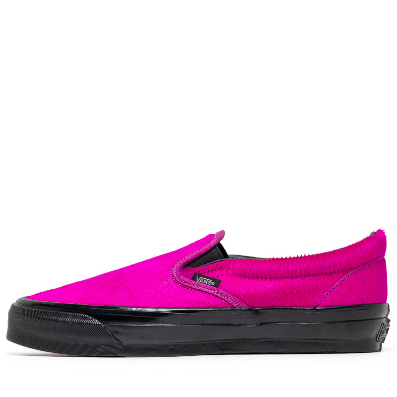 Vans LX Classic Slip On 98 - Pony Hair Fuchsia