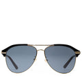 Gucci Aviator Sunglasses - Black/Gold