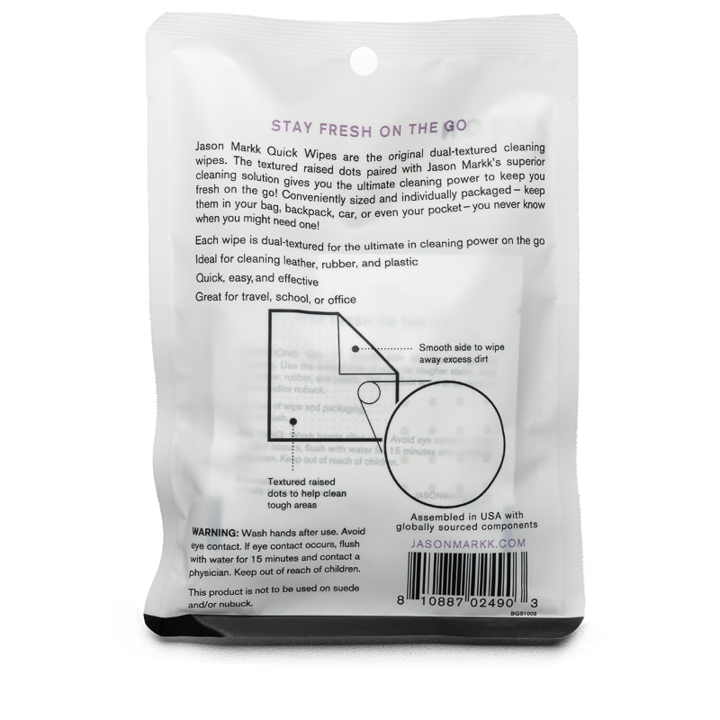 Jason Markk Quick Wipes (3 Pack)