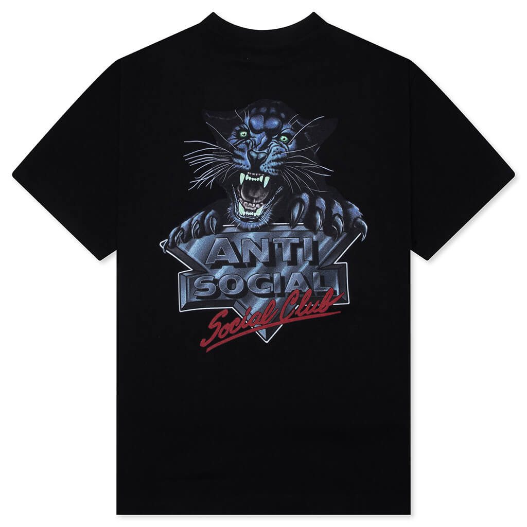 Snow Cat Tee - Black