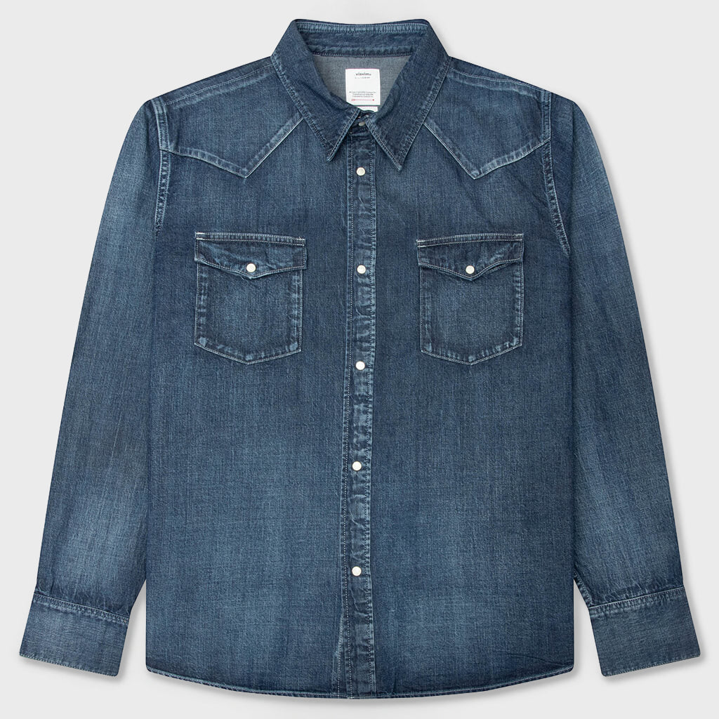 Social Sculpture DMGD Shirt - Indigo