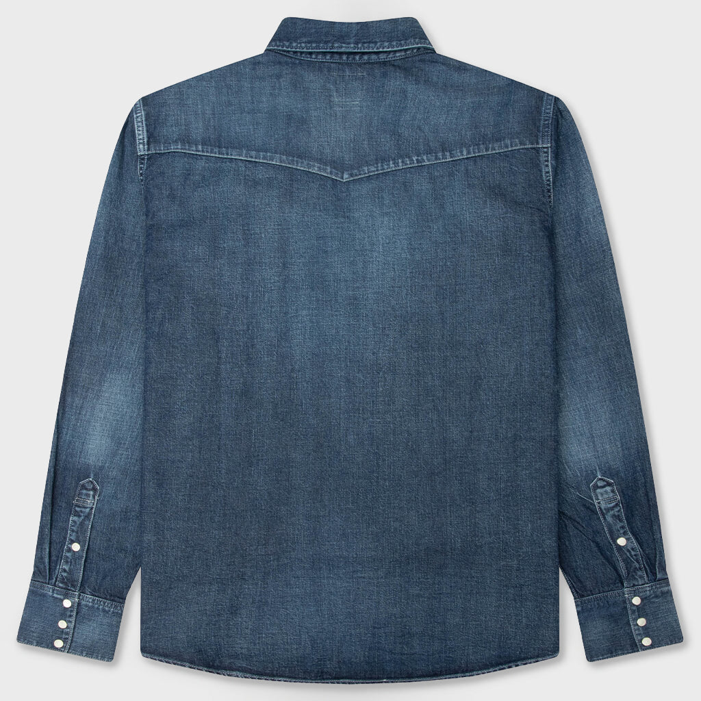 Social Sculpture DMGD Shirt - Indigo