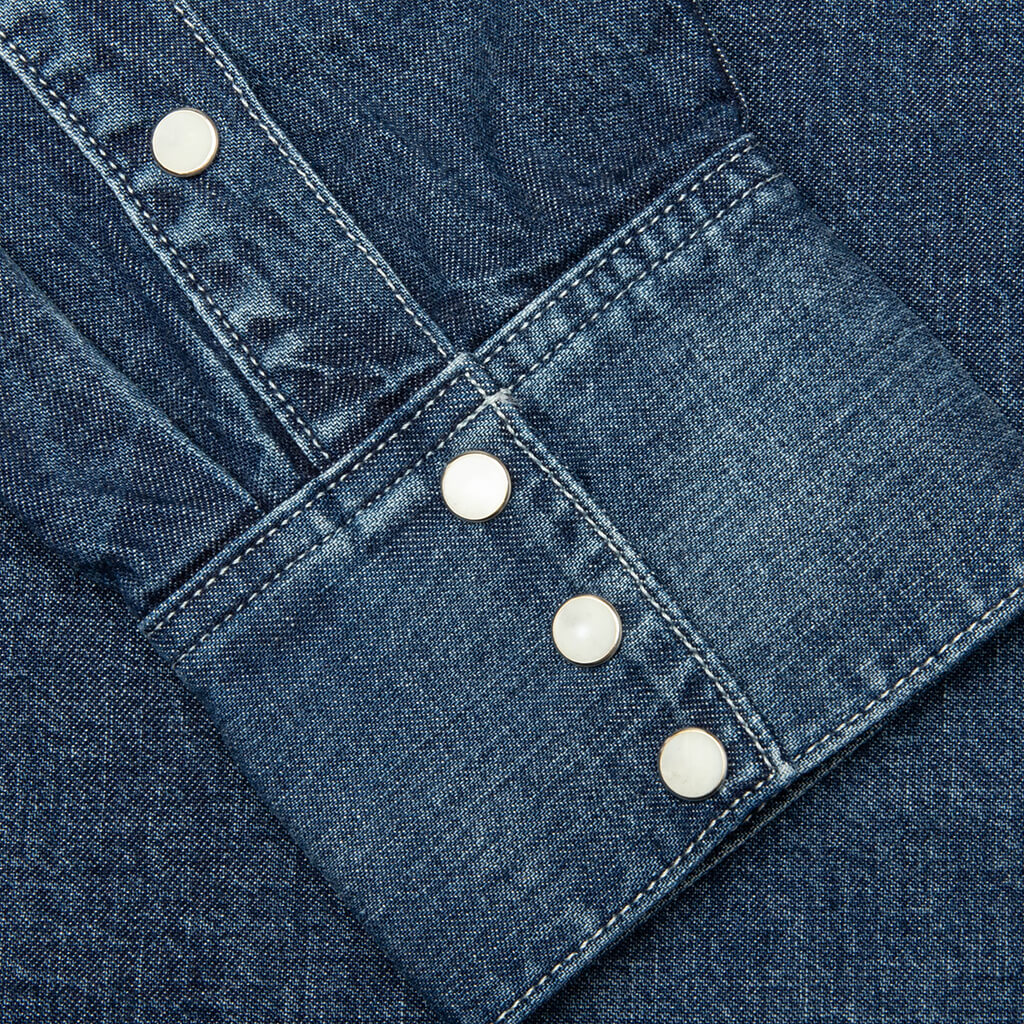 Social Sculpture DMGD Shirt - Indigo