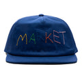 Soft Stitch 5-Panel Hat - Egyptian Blue
