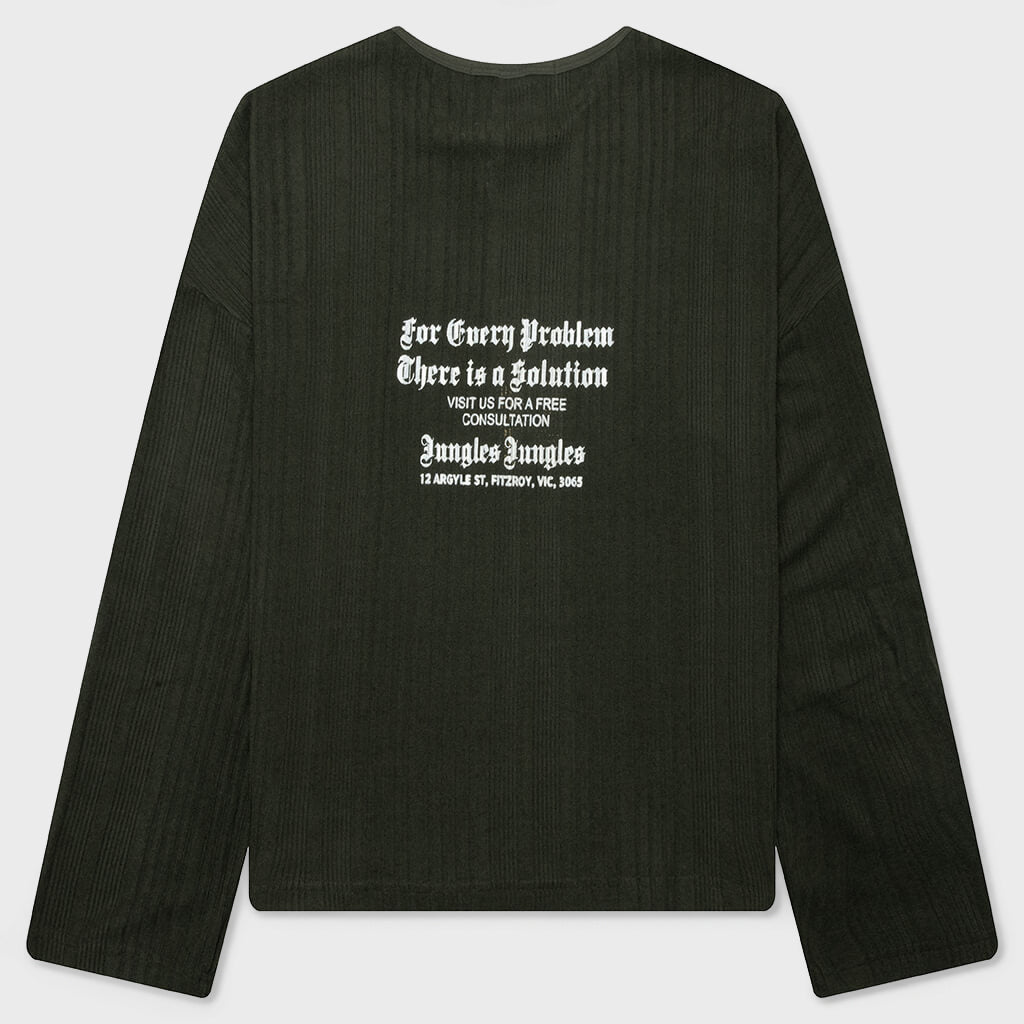 Solutions Knit Sweater - Olive