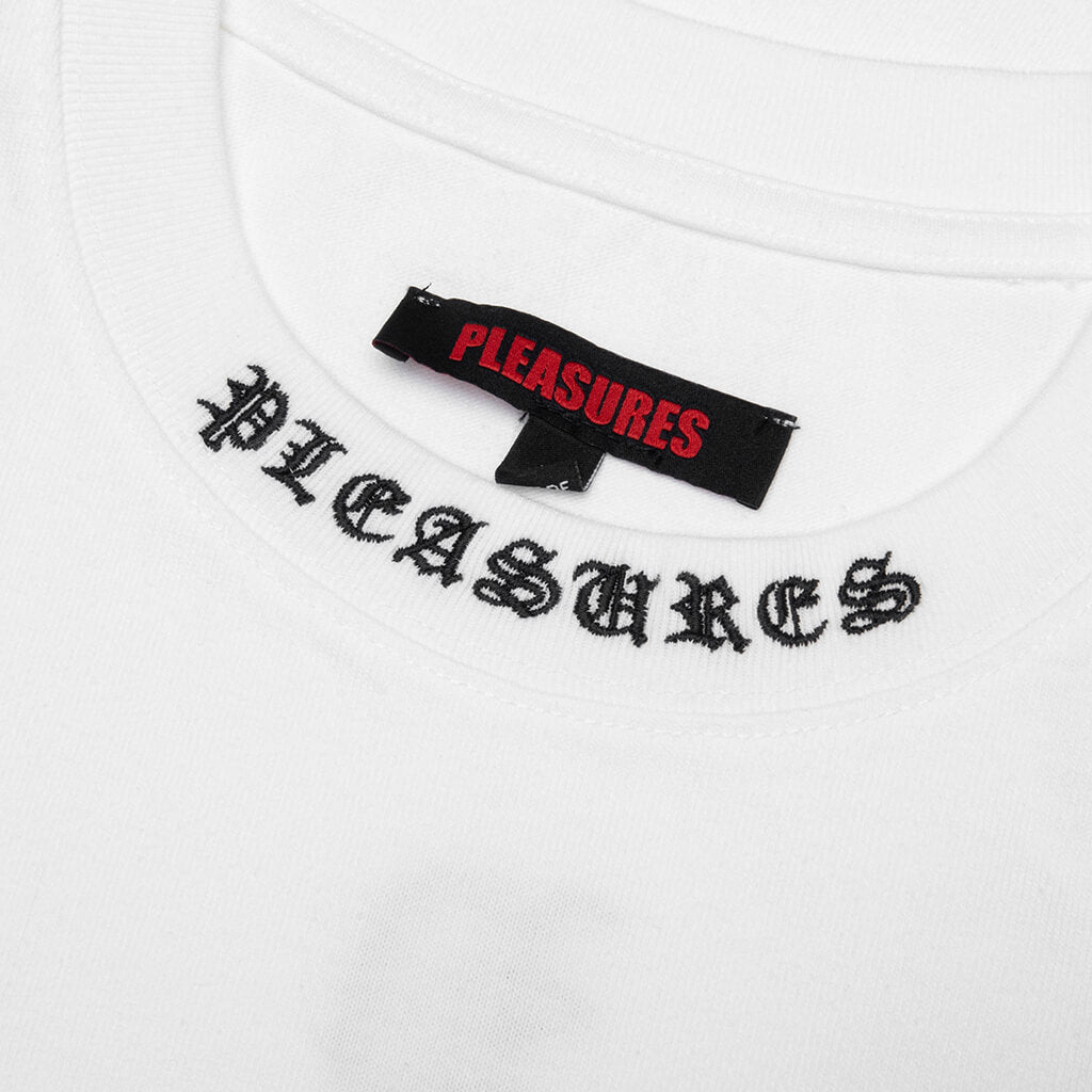 Sorrow Sleeveless T-Shirt - White