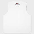Sorrow Sleeveless T-Shirt - White