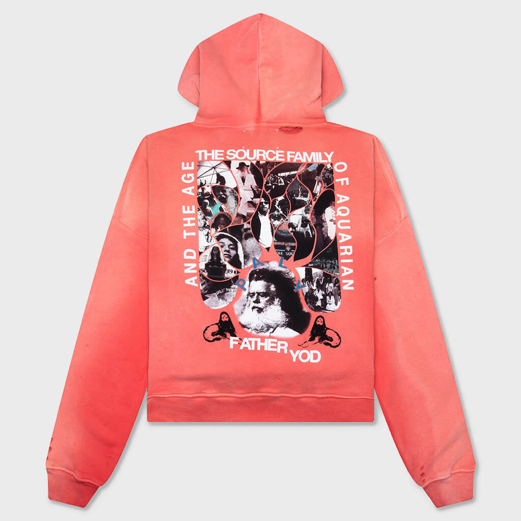 Source Family Hooded Sweatshirt - Red