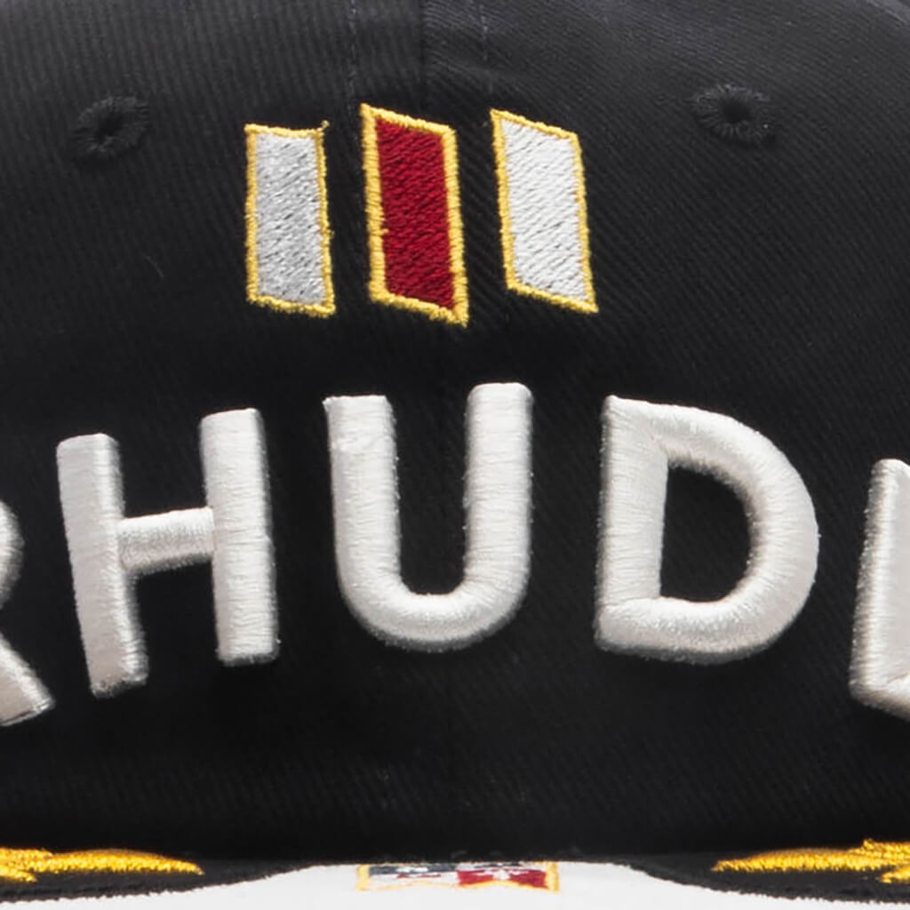 Souvenir Logo Hat - Black/White/Multi