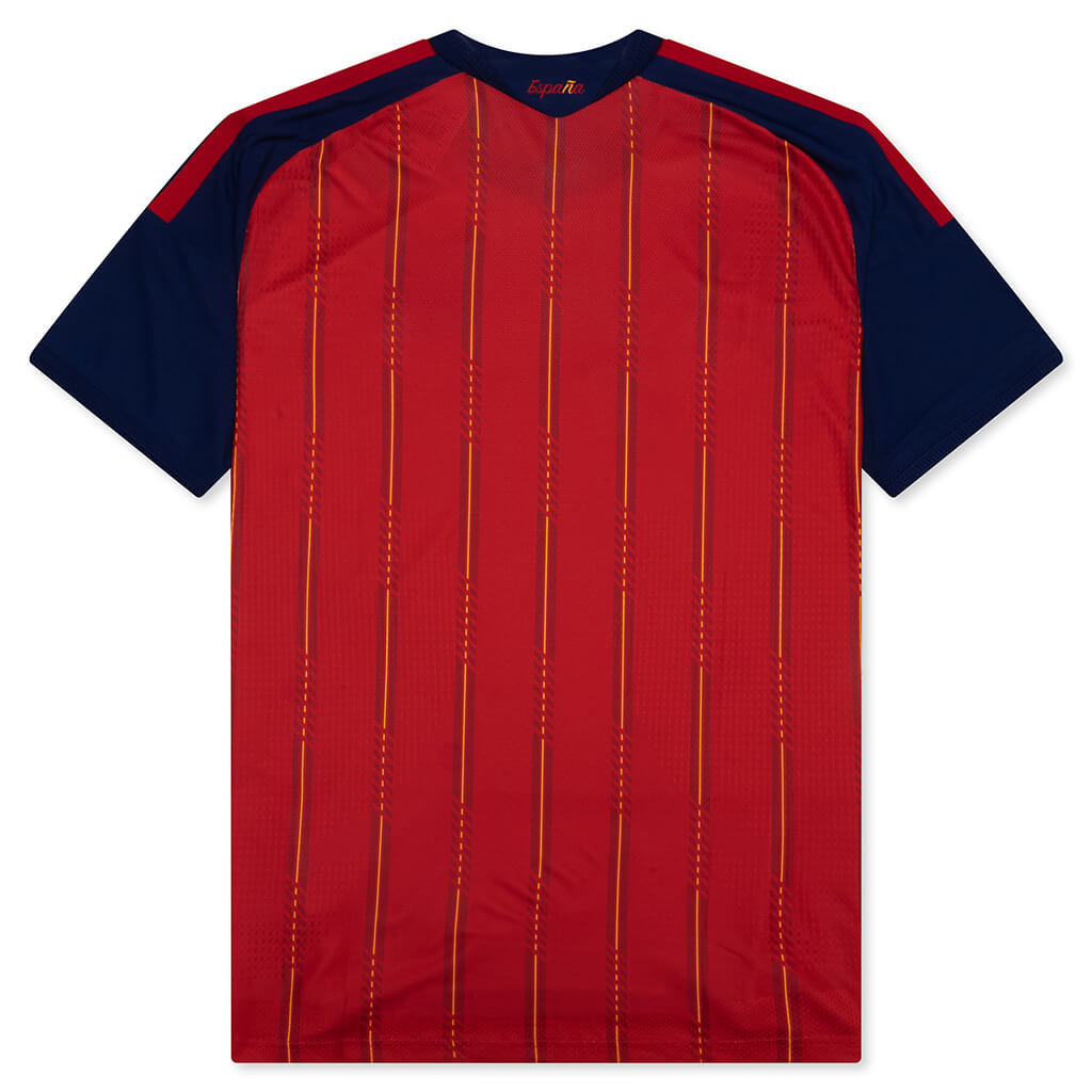 Spain 26 Home Authentic Jersey - Red