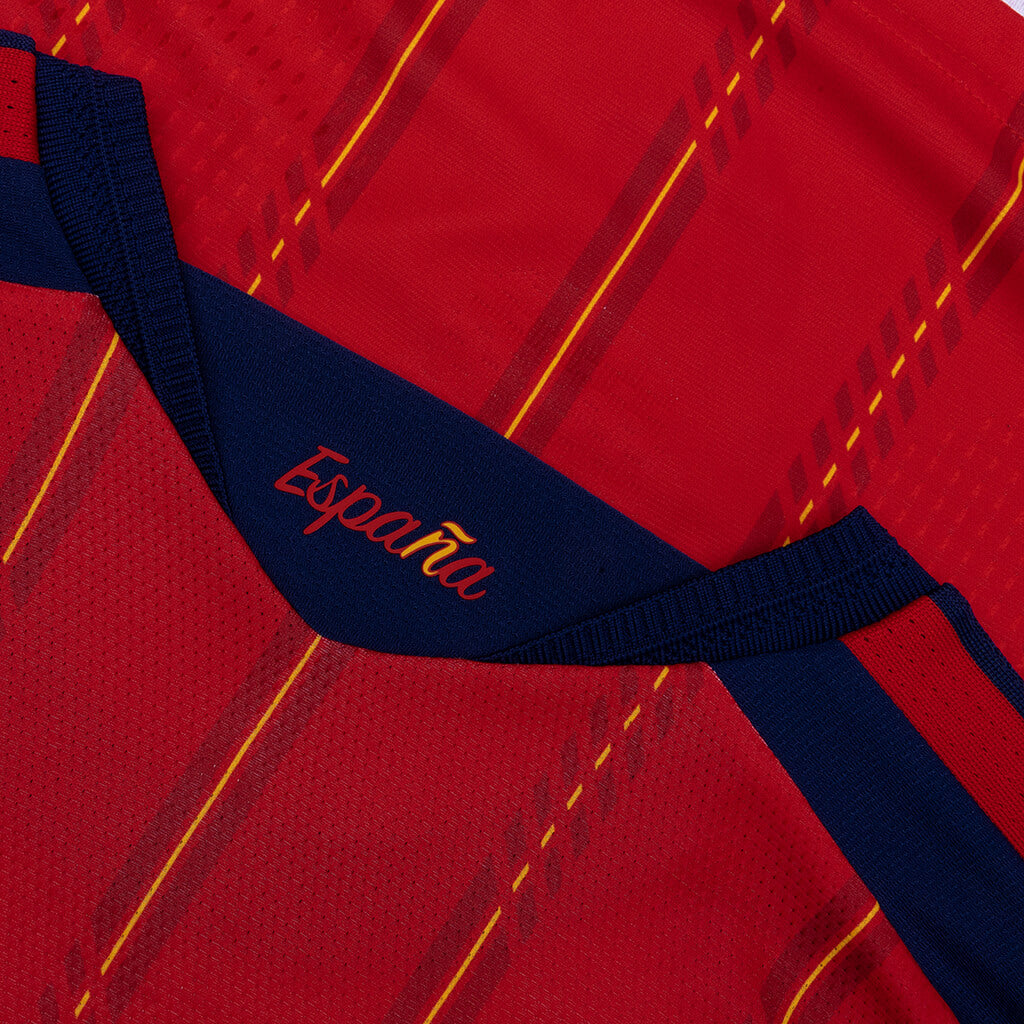 Spain 26 Home Authentic Jersey - Red